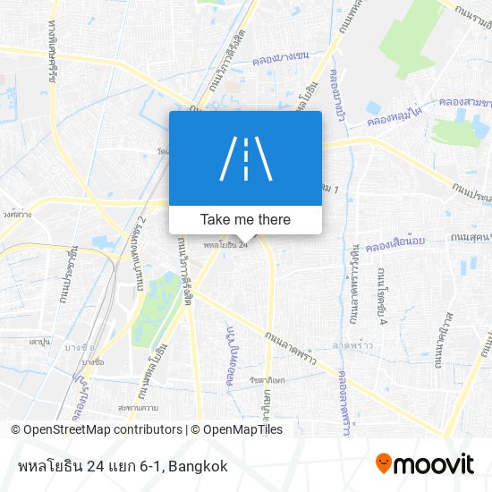 พหลโยธิน 24 แยก 6-1 map