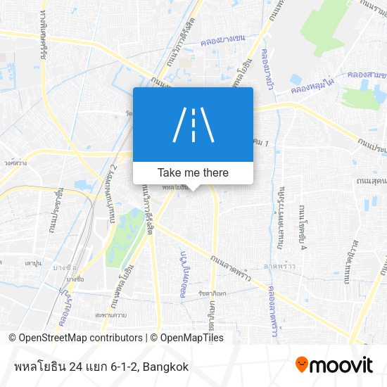 พหลโยธิน 24 แยก 6-1-2 map