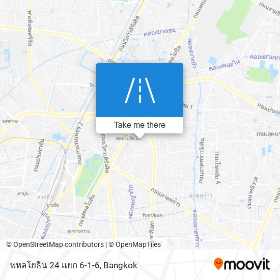 พหลโยธิน 24 แยก 6-1-6 map