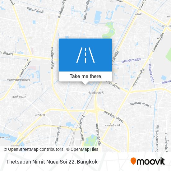 Thetsaban Nimit Nuea Soi 22 map