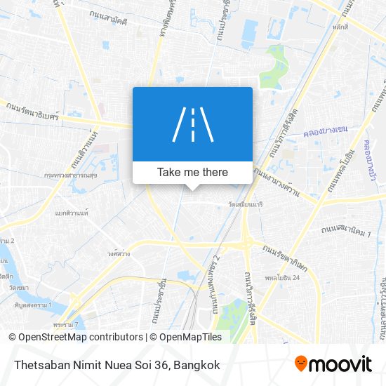 Thetsaban Nimit Nuea Soi 36 map