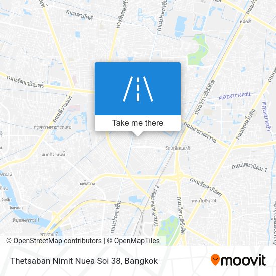 Thetsaban Nimit Nuea Soi 38 map