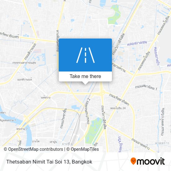 Thetsaban Nimit Tai Soi 13 map