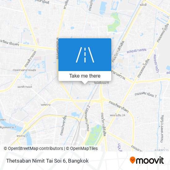 Thetsaban Nimit Tai Soi 6 map