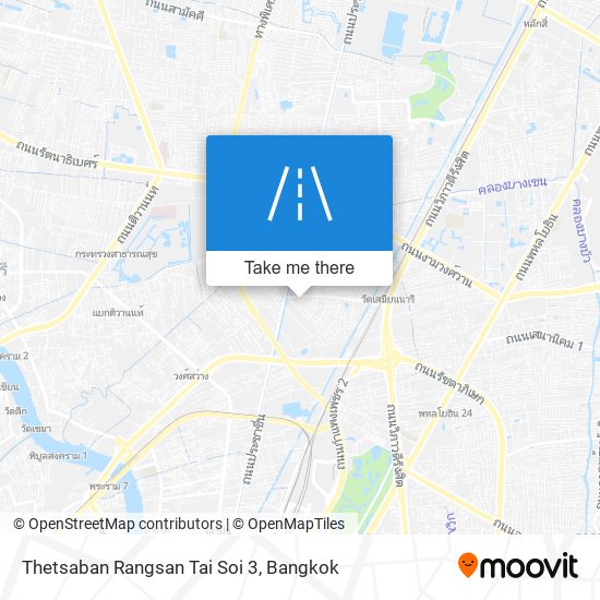Thetsaban Rangsan Tai Soi 3 map