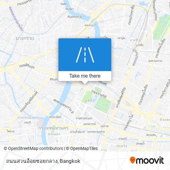 ถนนสวนอ้อยซอยกลาง map