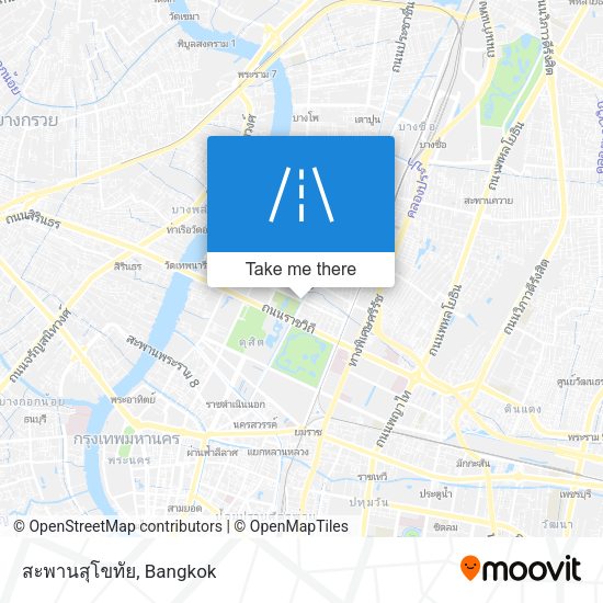 สะพานสุโขทัย map