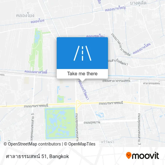 ศาลาธรรมสพน์ 51 map
