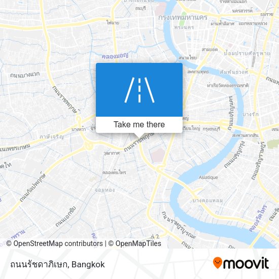 ถนนรัชดาภิเษก map