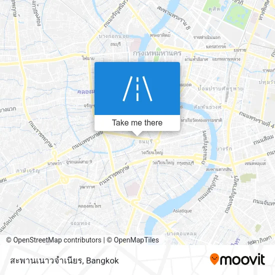 สะพานเนาวจำเนียร map