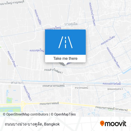 ถนนบางม่วง-บางคูลัด map