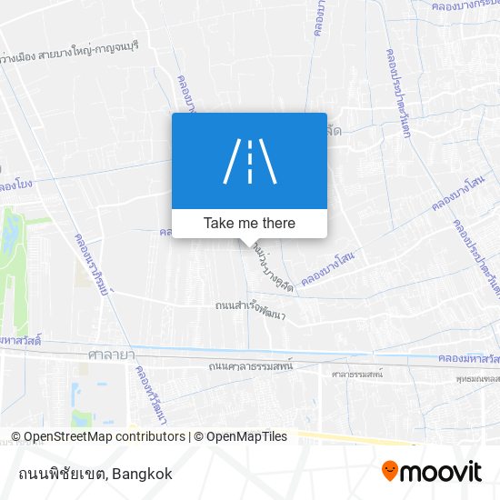 ถนนพิชัยเขต map