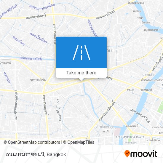 ถนนบรมราชชนนี map