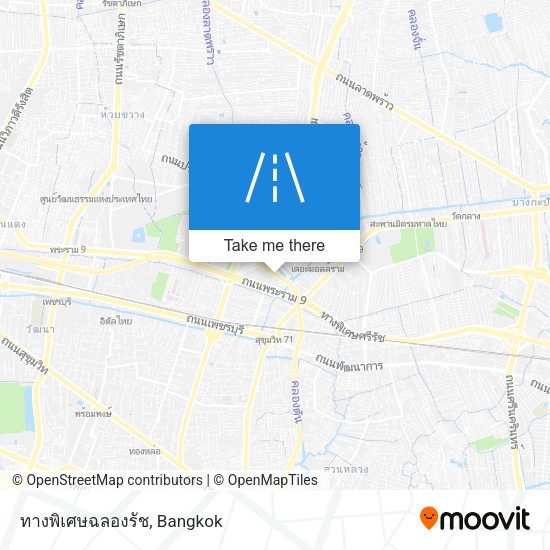 ทางพิเศษฉลองรัช map