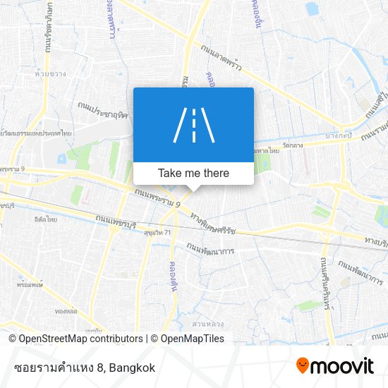 ซอยรามคำแหง 8 map