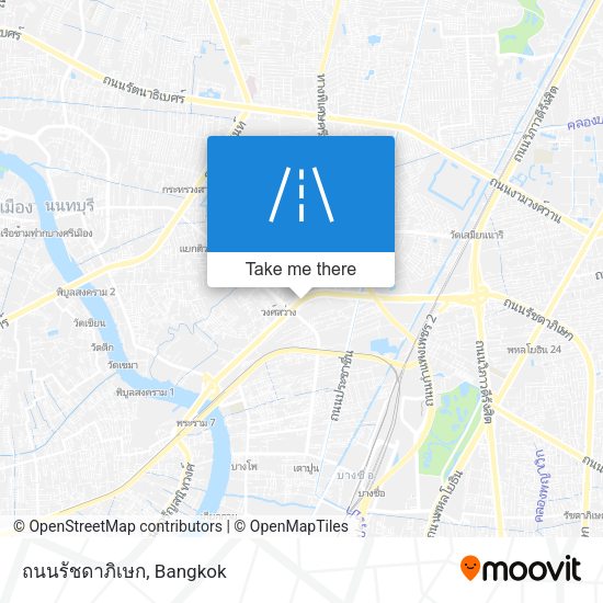 ถนนรัชดาภิเษก map