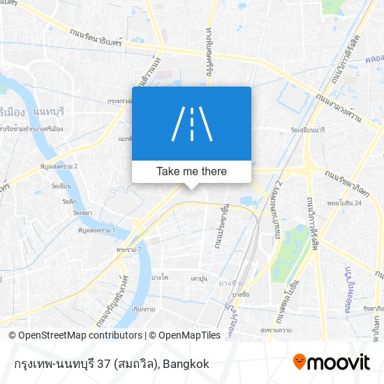 กรุงเทพ-นนทบุรี 37 (สมถวิล) map