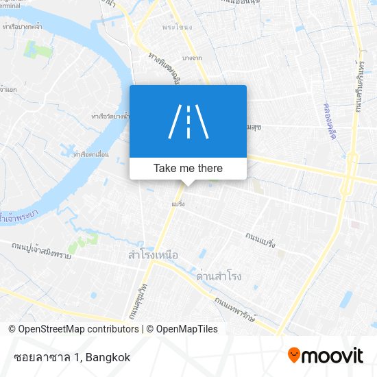 ซอยลาซาล 1 map