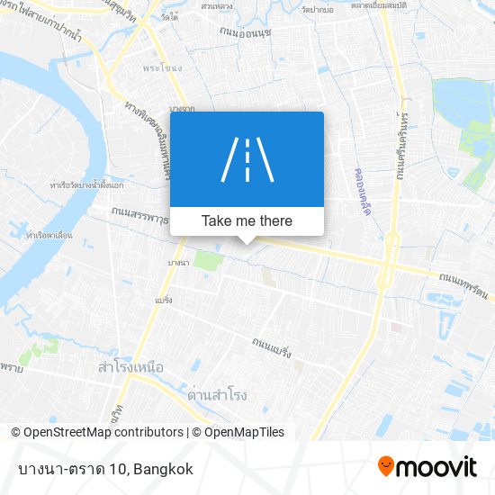 บางนา-ตราด 10 map