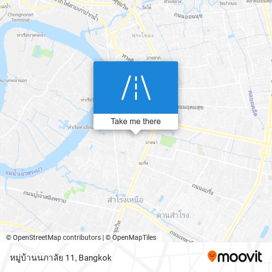 หมู่บ้านนภาลัย 11 map