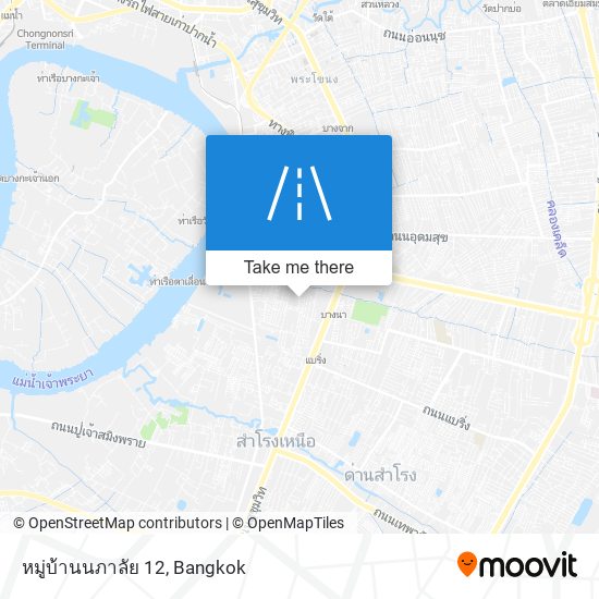 หมู่บ้านนภาลัย 12 map