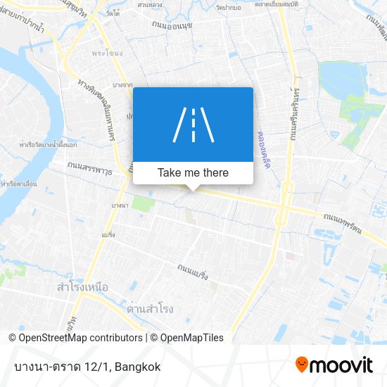 บางนา-ตราด 12/1 map