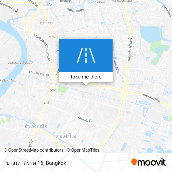 บางนา-ตราด 16 map