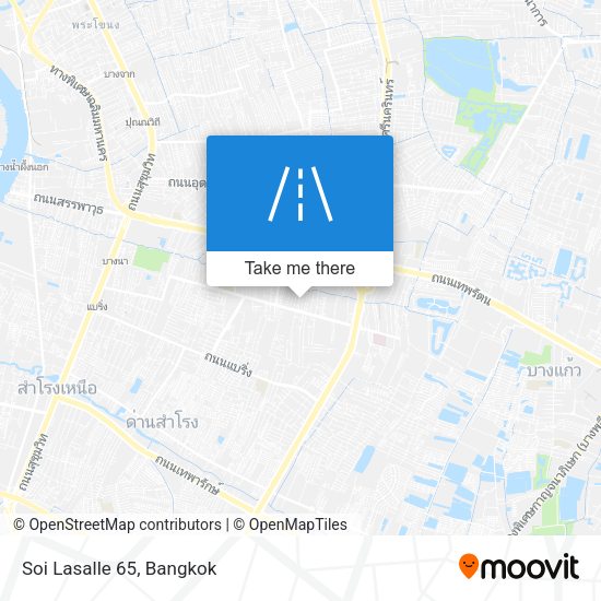 Soi Lasalle 65 map