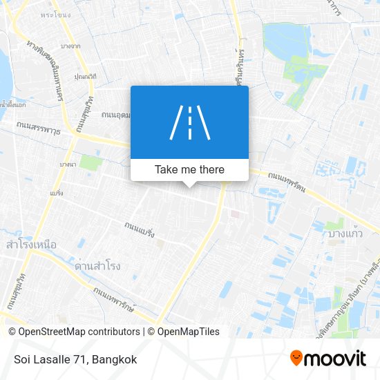 Soi Lasalle 71 map