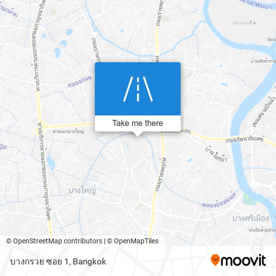 บางกรวย ซอย 1 map