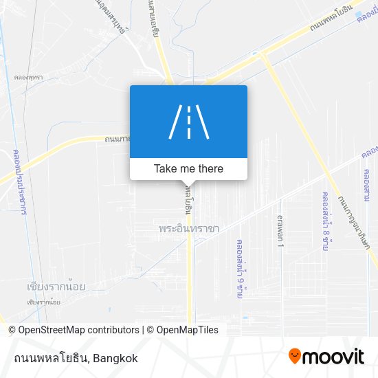 ถนนพหลโยธิน map