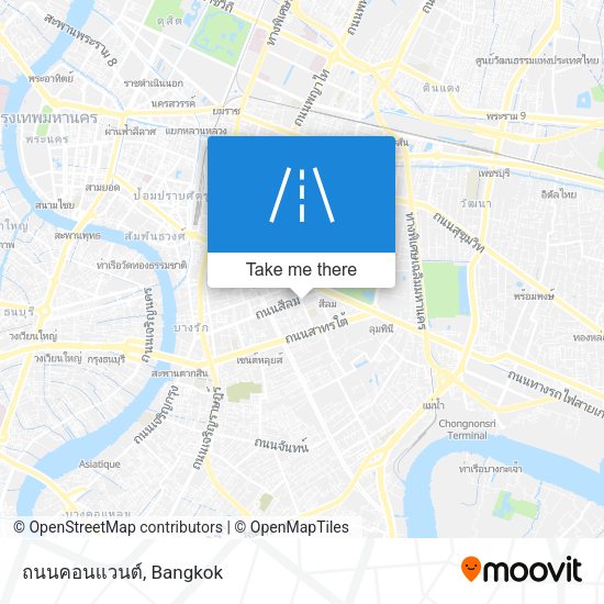 ถนนคอนแวนต์ map