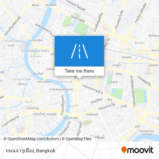 ถนนจารุเมือง map