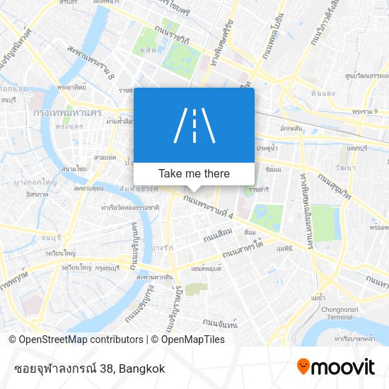 ซอยจุฬาลงกรณ์ 38 map