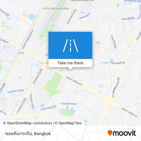 ซอยต้นกระถิน map