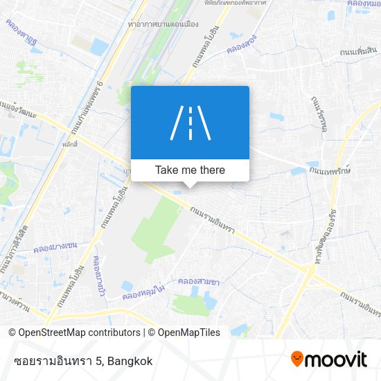ซอยรามอินทรา 5 map