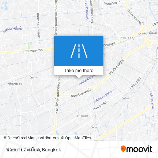 ซอยยายละเมียด map