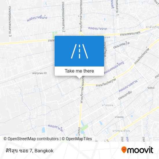 ศิริสุข ซอย 7 map