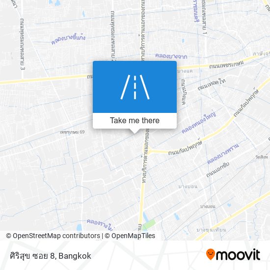 ศิริสุข ซอย 8 map