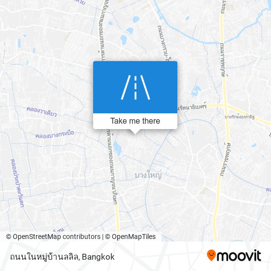 ถนนในหมู่บ้านลลิล map