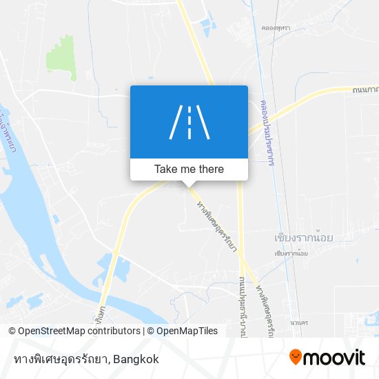 ทางพิเศษอุดรรัถยา map