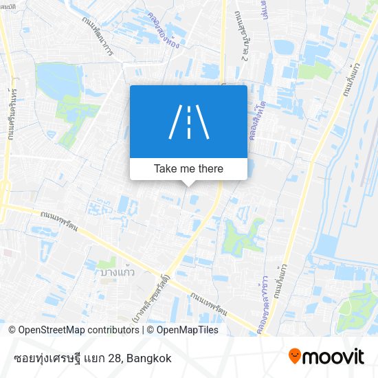 ซอยทุ่งเศรษฐี แยก 28 map