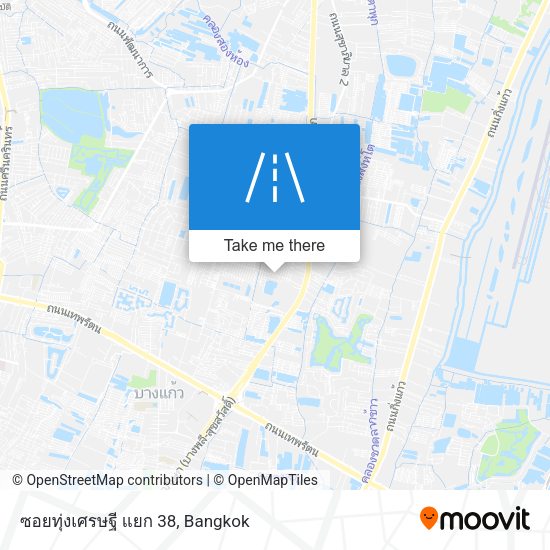 ซอยทุ่งเศรษฐี แยก 38 map