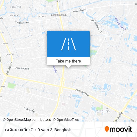 เฉลิมพระเกียรติ ร.9 ซอย 3 map