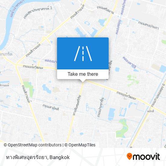 ทางพิเศษอุดรรัถยา map