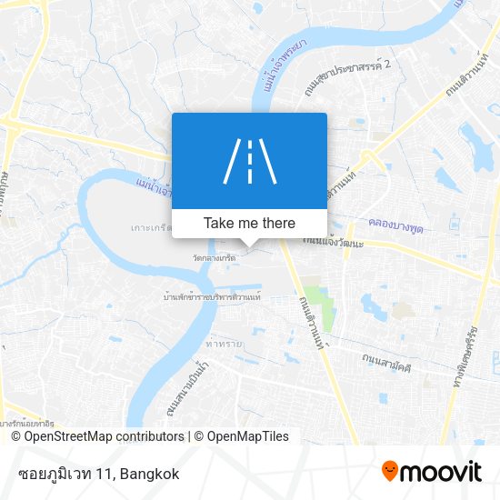 ซอยภูมิเวท 11 map