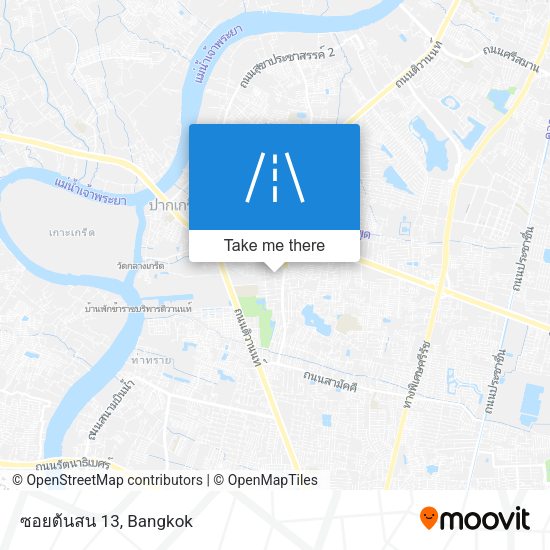 ซอยต้นสน 13 map