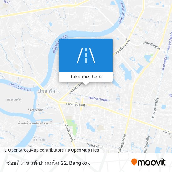 ซอยติวานนท์-ปากเกร็ด 22 map