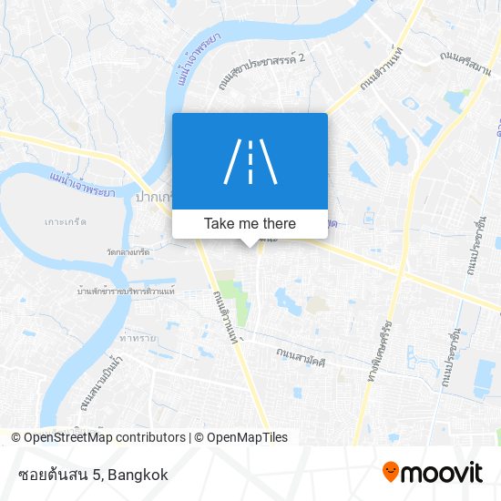 ซอยต้นสน 5 map