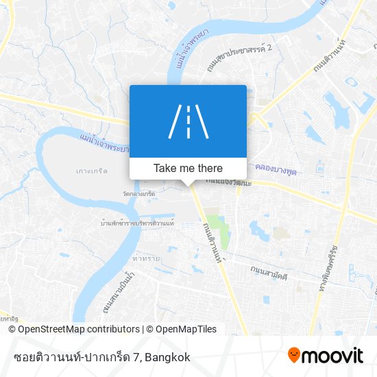 ซอยติวานนท์-ปากเกร็ด 7 map